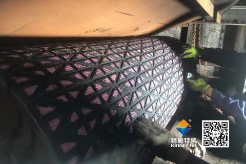 【案例】918博天堂陶瓷滚筒包胶：火电输煤系统耐磨十年验证